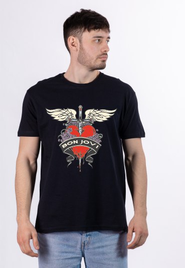 Футболка Bon Jovi S - XL